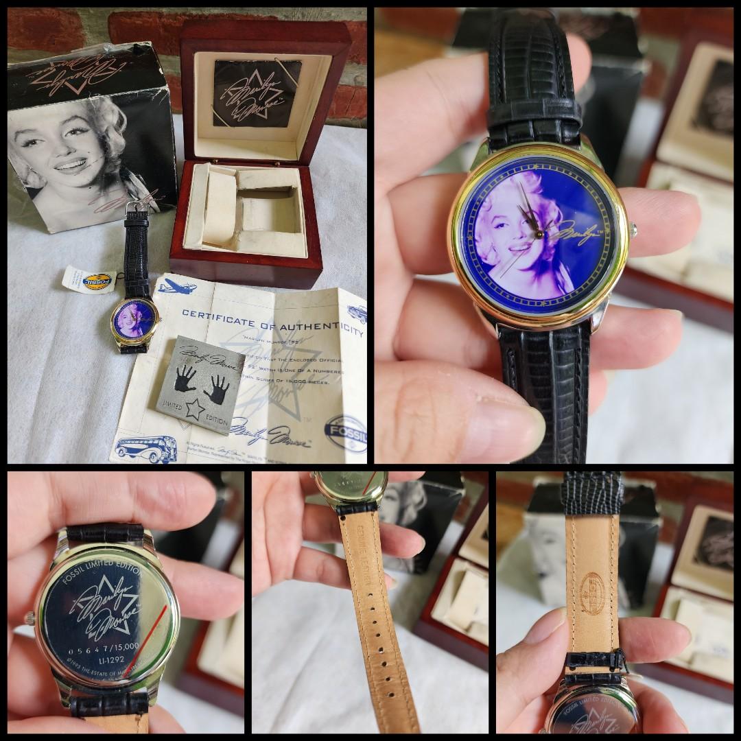 Marilyn monroe cheap fossil watch
