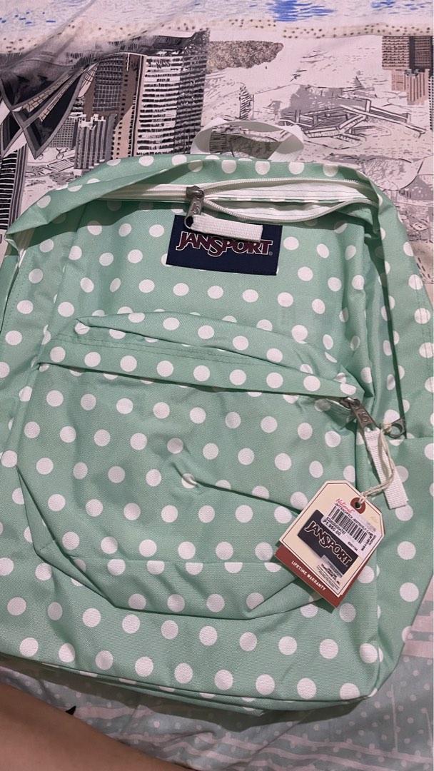 Jansport Superbreak Cascade Polka Dot, Women's Fashion, Bags