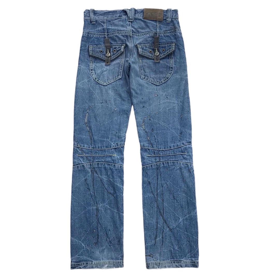 JAPANESE BRAND BATSU STUDIO DENIM JEANS, Fesyen Pria, Pakaian , Bawahan