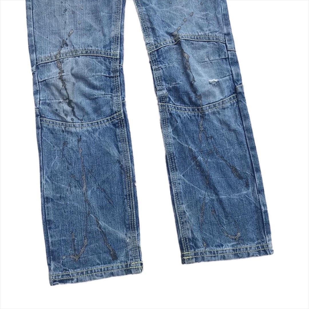 JAPANESE BRAND BATSU STUDIO DENIM JEANS, Fesyen Pria, Pakaian , Bawahan