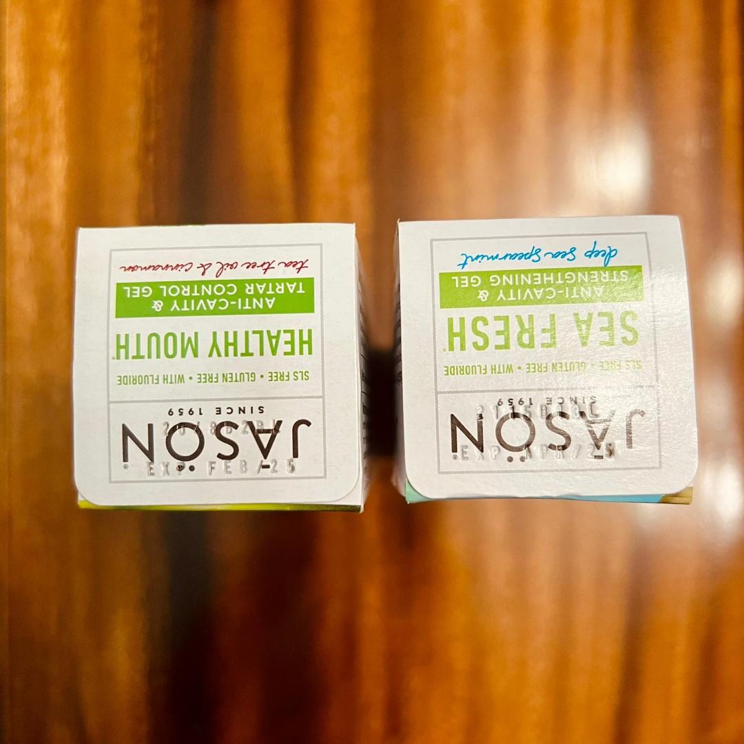 Jason Natural Toothpaste, Strengthening Paste 6 oz (170 g), Beauty