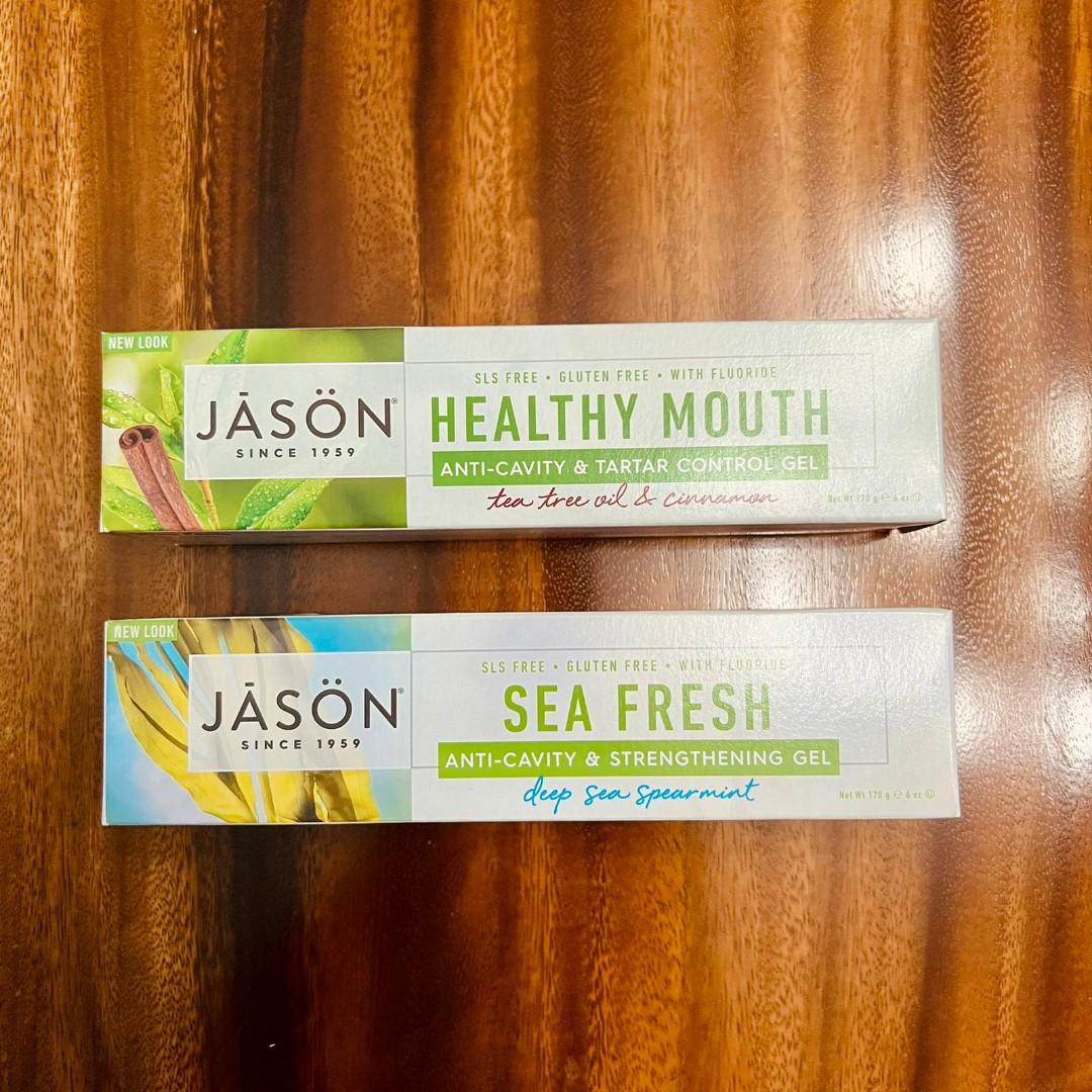 Jason Natural Toothpaste, Strengthening Paste 6 oz (170 g), Beauty
