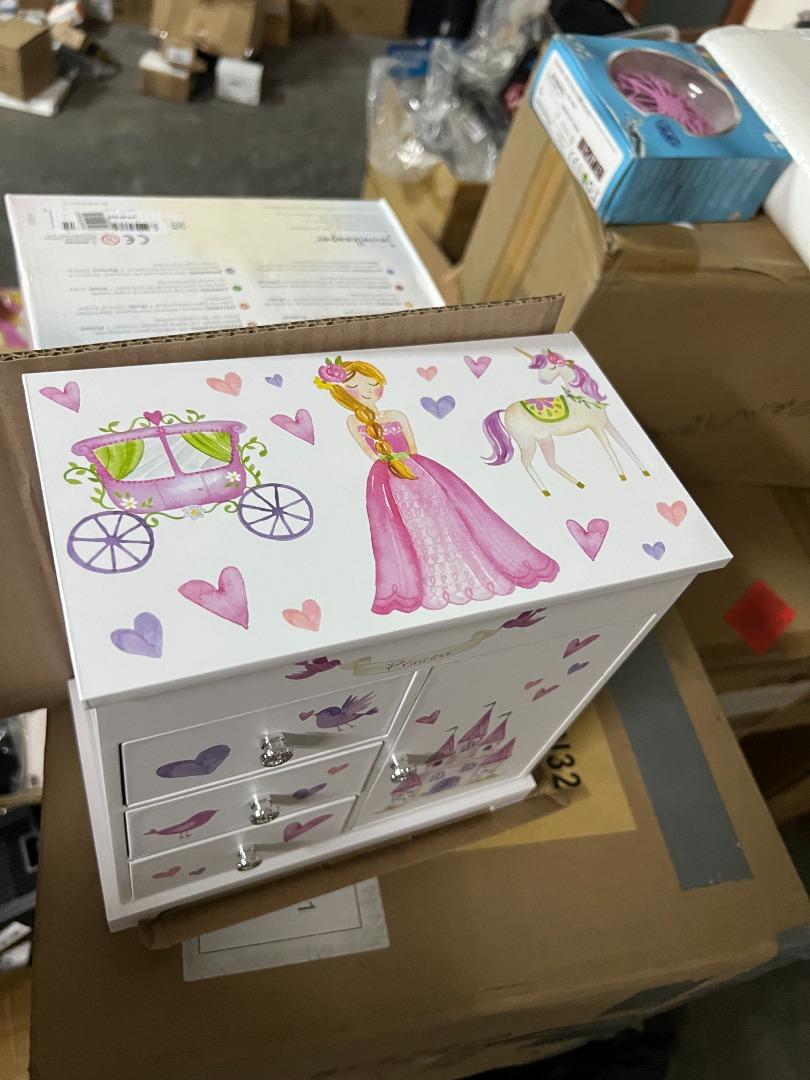 Jewelkeeper Unicorn Musical Jewelry Box with Pullout Drawers, Fairy  Princess and Castle Design, Dance of the Sugar Plum Fairy Tune, Women's  Fashion, Jewelry  Organisers, Accessory holder, box  organizers on