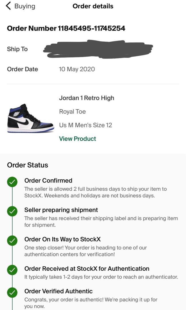 Stockx jordan 1 obsidian cheap