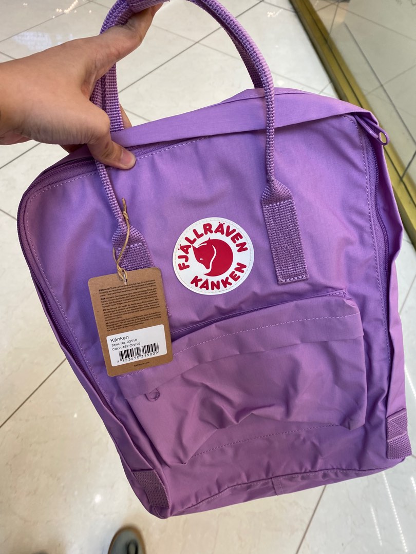 Kanken Classic Backpack Orchid, Women's Fashion, Bags & Wallets