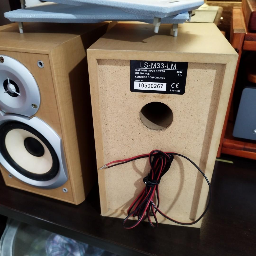 Kenwood Bookshelf Speakers, Audio, Soundbars, Speakers & Amplifiers on