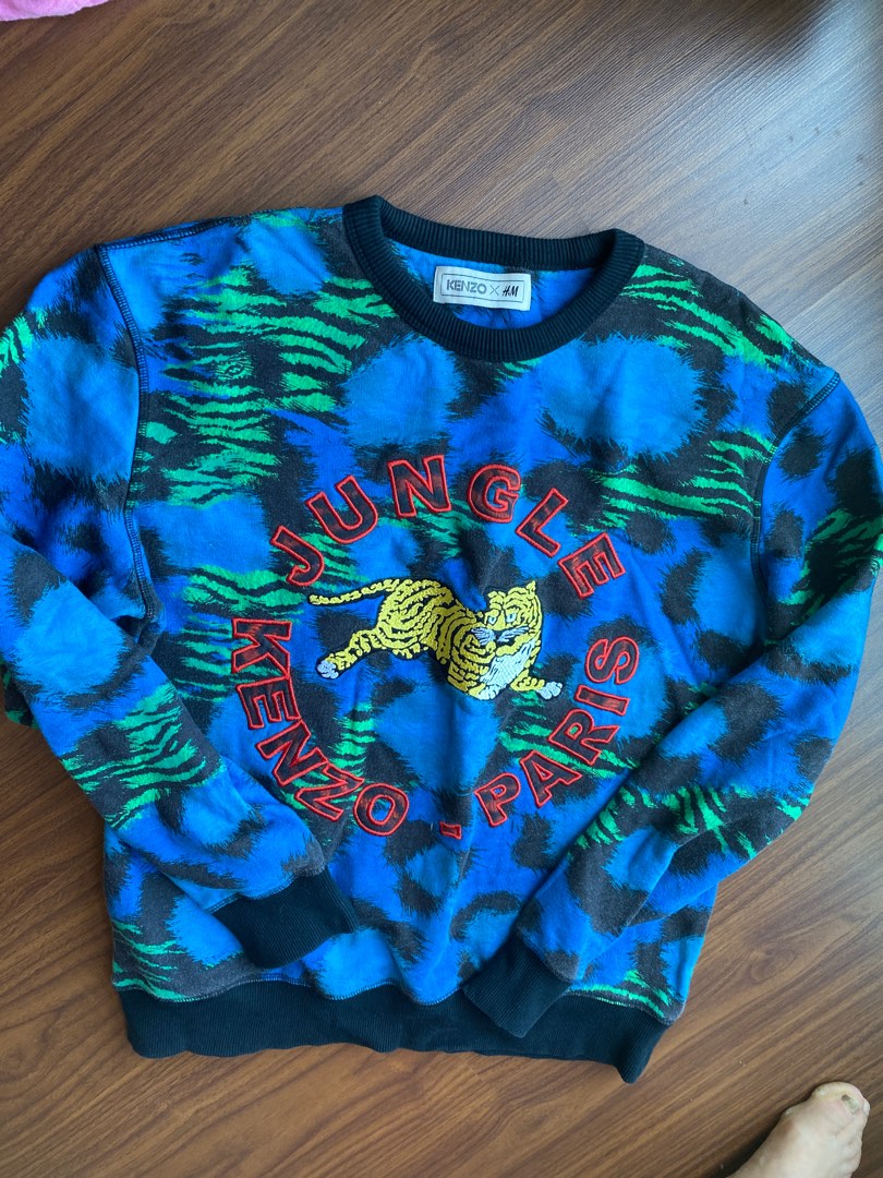 Kenzo sweater, Men's Fashion, Coats, Jackets and Outerwear on Carousell