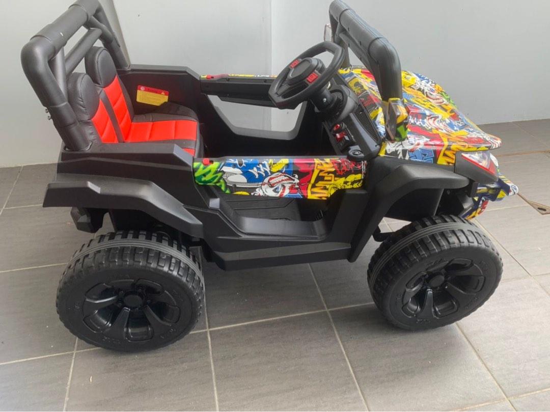 Kids CAR with controller and charger, Babies & Kids, Infant Playtime on Carousell