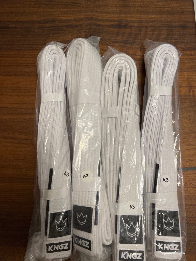 KINGZ BJJ Belt Size A3, Sports Equipment, Other Sports Equipment and