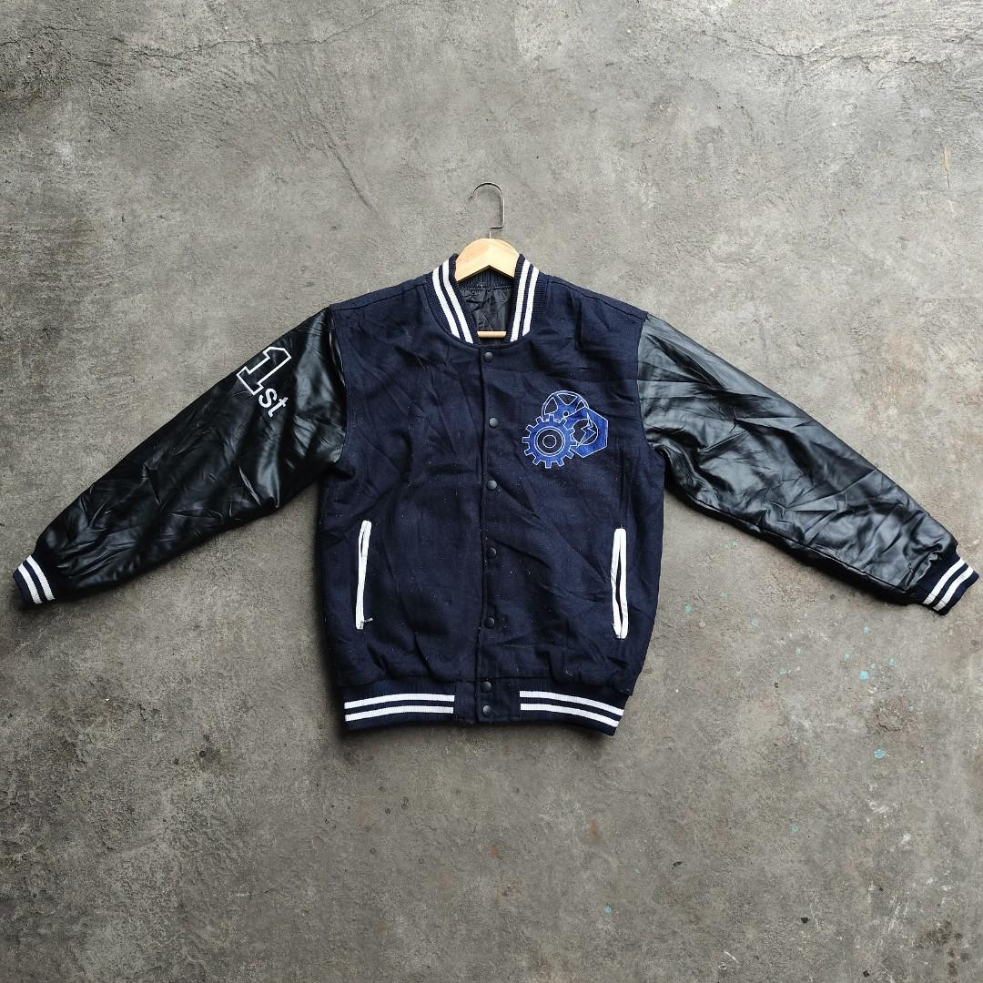 Korean University Varsity Jacket, Men's Fashion, Coats, Jackets and