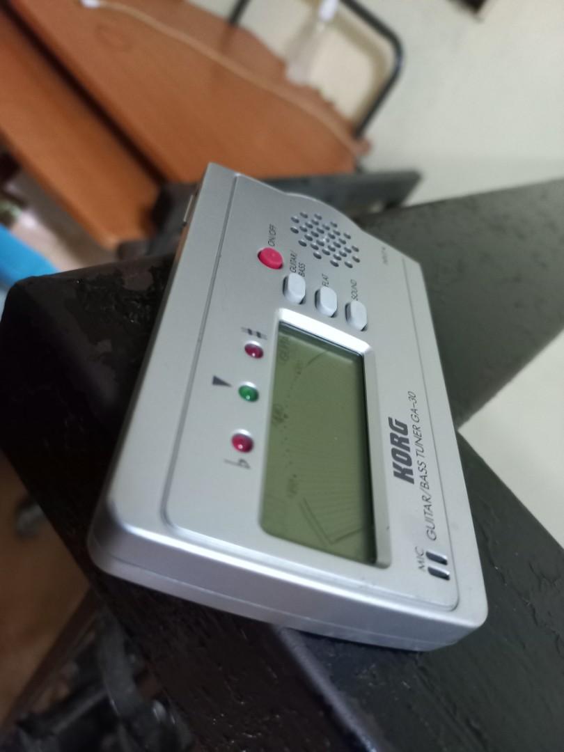 GA30 Guitar/Bass Tuner, Hobbies & Toys, Music & Media, Musical