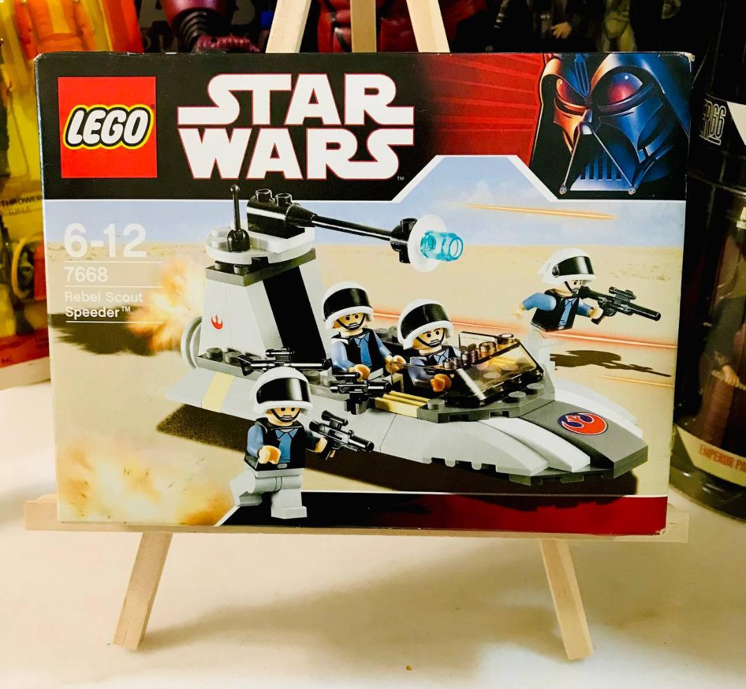 LEGO 7668 STAR WARS SERIES REBEL SCOUT SPEEDER RARE Hobbies