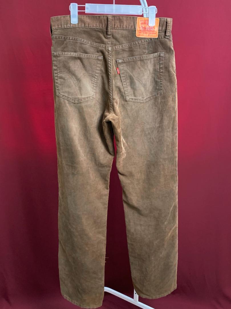 LEVI S LOT 502 CORDUROY PANTS Men s Fashion Bottoms Jeans on