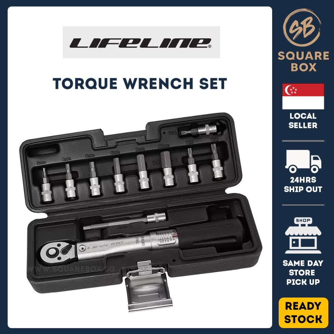 Lifeline torque store wrench set