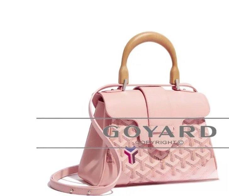 In love with this pink goyard bag!🥹🎀💕#packmybagwithme