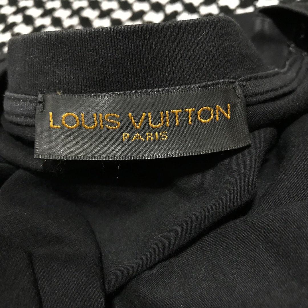 Shop Louis Vuitton DAMIER GRAPHITE 2022-23FW Cotton Short Sleeves Logo T- Shirts (1A9YEQ) by paris.rose