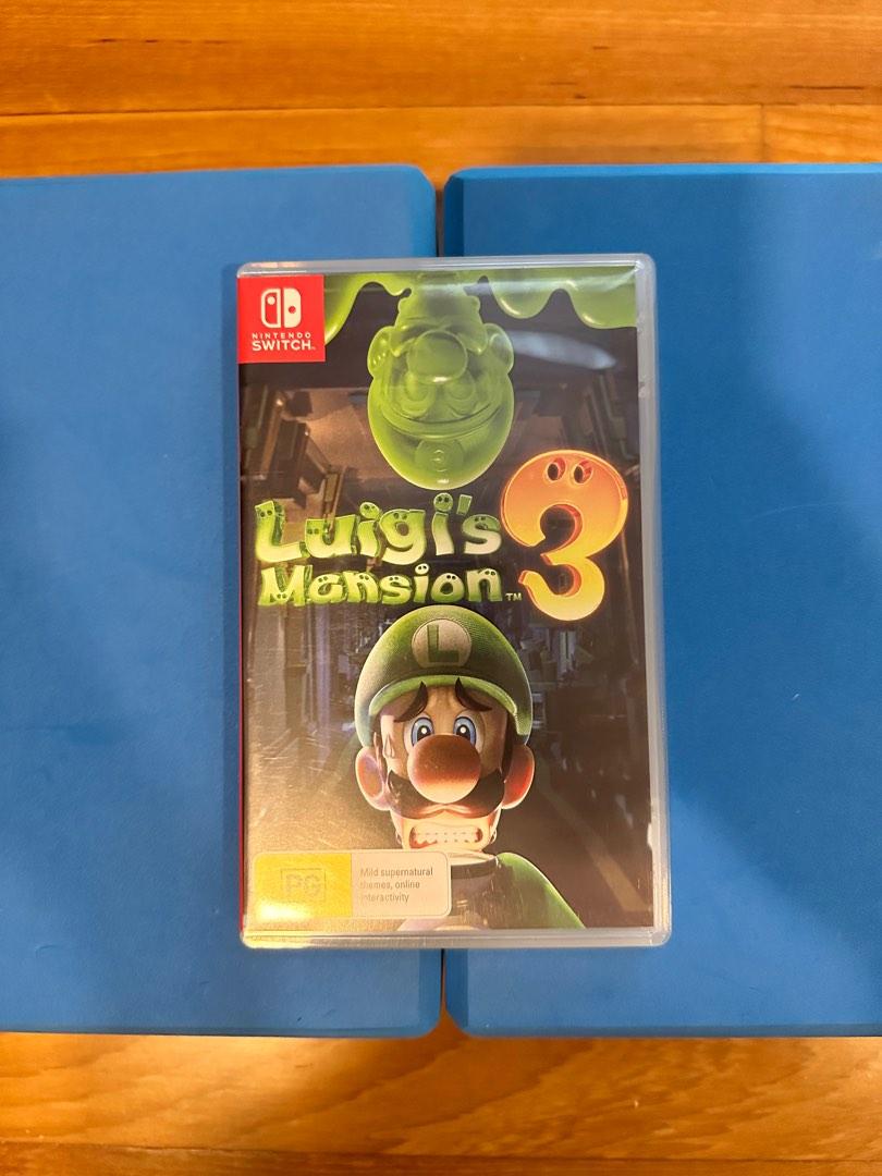 Luigi Mansion 3 Nintendo Switch game, Video Gaming, Video Games