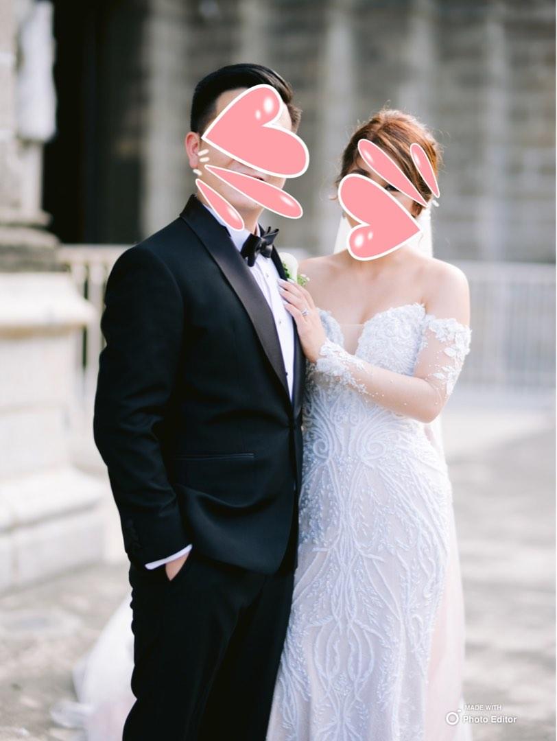 Mak Tumang Wedding Gown Women s Fashion Dresses Sets Evening dresses gowns on Carousell