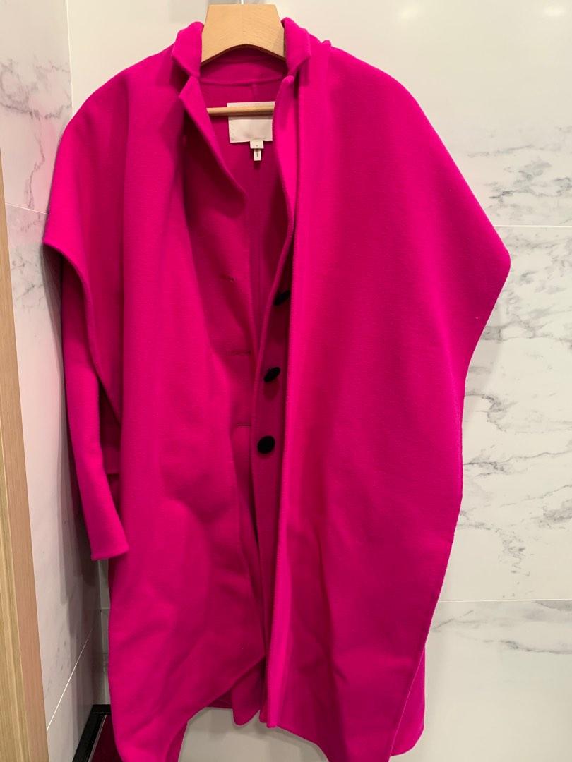 Marc jacobs notch collar coat sale