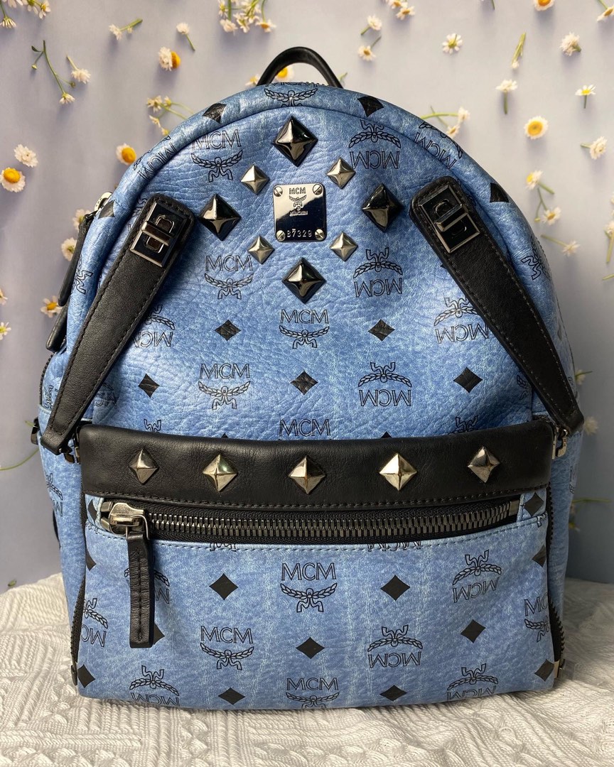Mcm store baby backpack