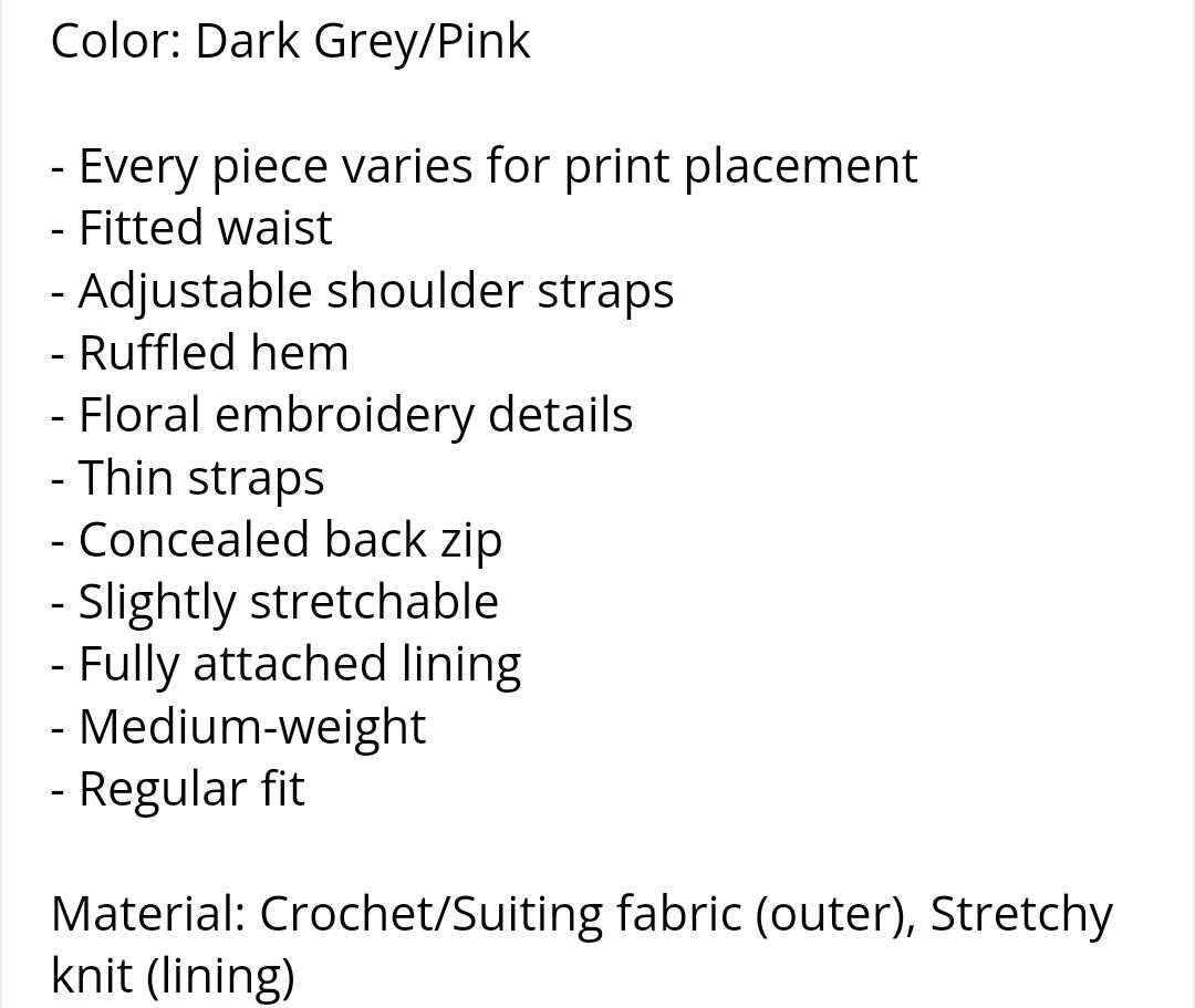 MDS crochet dress Brand new with tag, Women's Fashion, Dresses & Sets