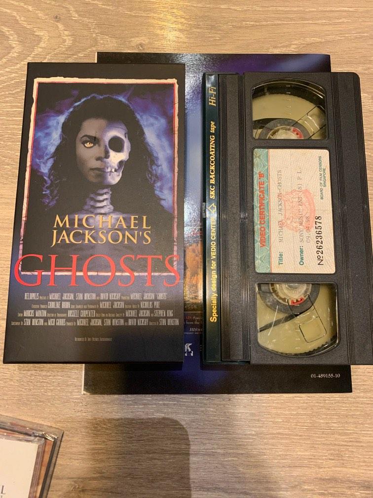 Michael Jackson ghost deluxe collector CD VHS box set RARE, Hobbies ...