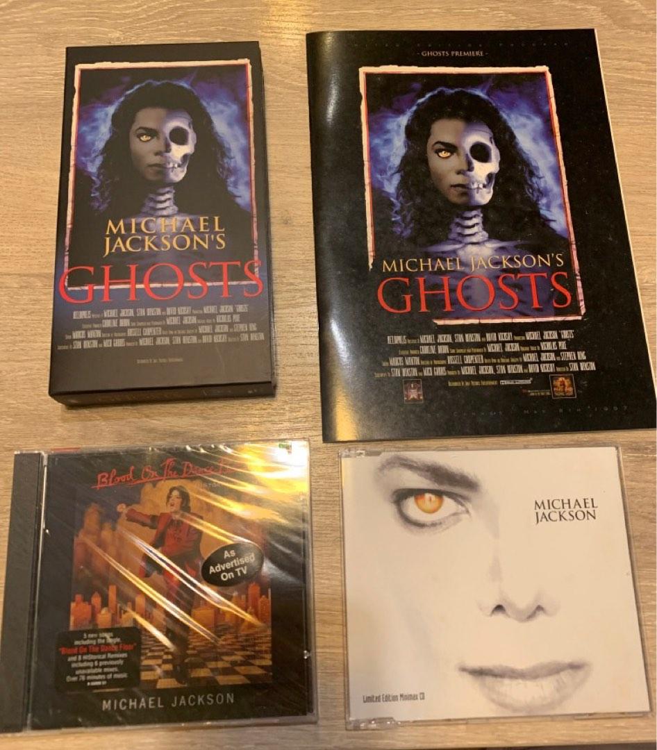 Michael Jackson ghost deluxe collector CD VHS box set RARE, Hobbies ...