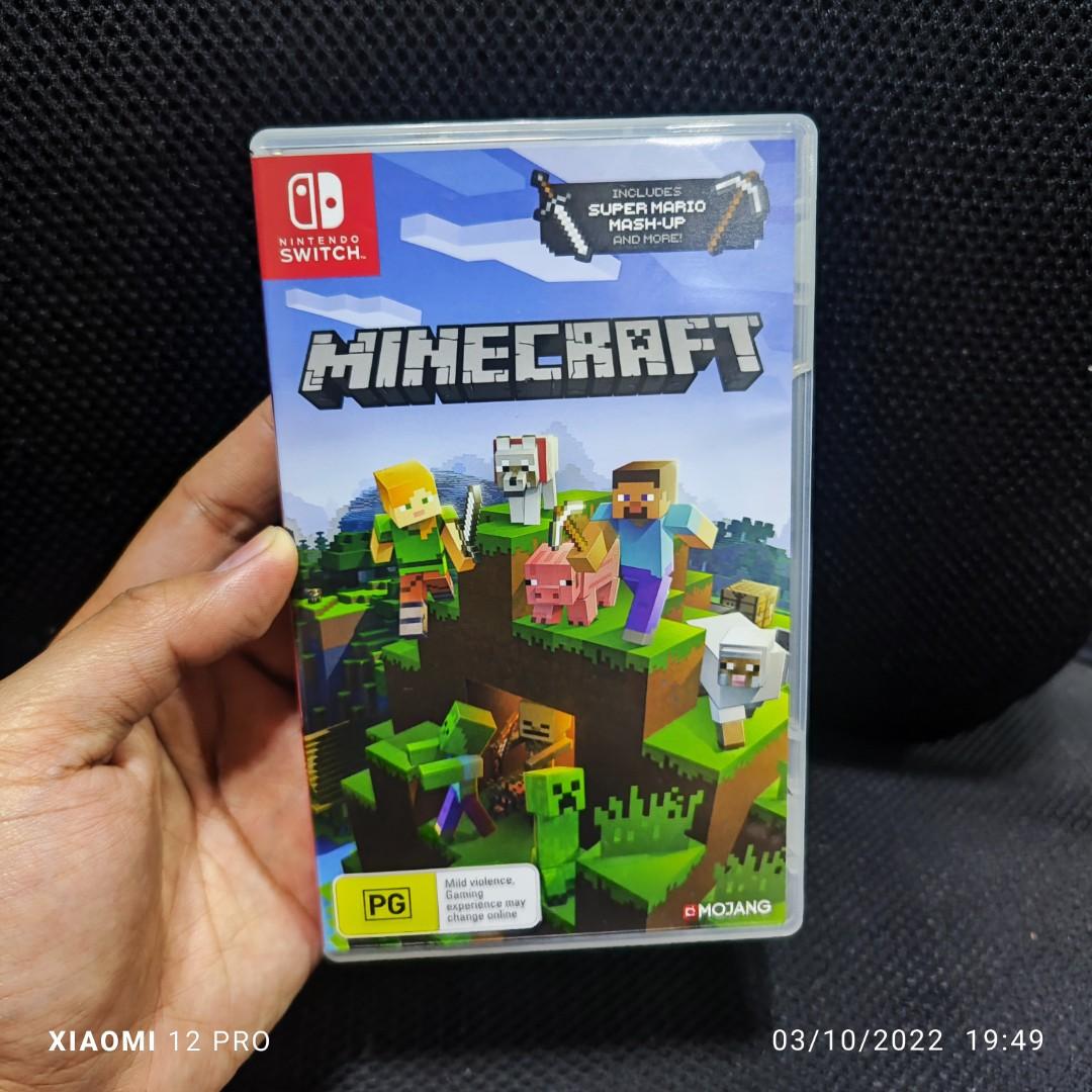 Minecraft switch game, Video Gaming, Video Games, Nintendo on Carousell