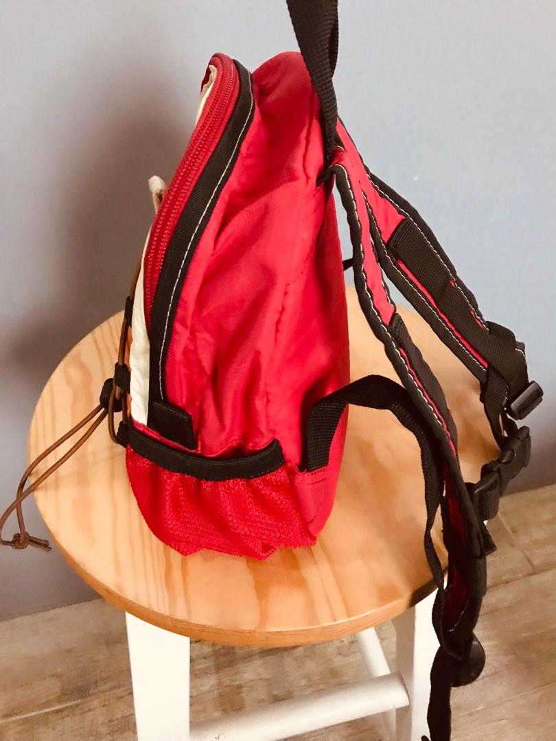 Mini Backpack (Category: Backpacks) located in Bulacan. Submitted by orange.locker (Listing ID 1188464721, Image 3). Description: Cute mini backpack for kids Zipper closure 2 side mesh pockets Front pocket with velcro closure 9 inches height 7 inches length 2.5 inches width from Japan.
