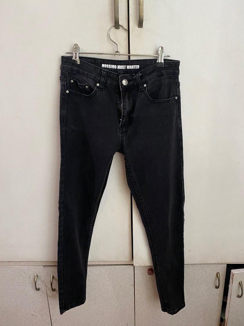 Mossimo black washed skinny jeans (Category: Jeans) located in Quezon City. Submitted by malassezia (Listing ID 1188408597, Image 1). Description: Never been used, just cut out the tags. Stretchy and can fit up to 26-27in waistline .