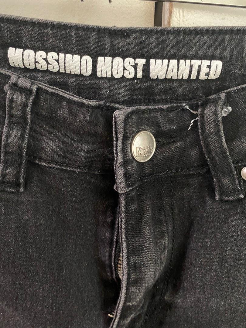 Mossimo black washed skinny jeans (Category: Jeans) located in Quezon City. Submitted by malassezia (Listing ID 1188408597, Image 2). Description: Never been used, just cut out the tags. Stretchy and can fit up to 26-27in waistline .