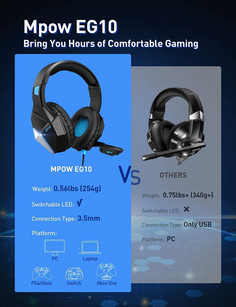 Mpow headphones xbox one deals