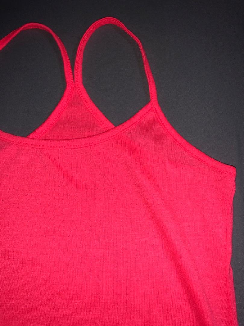 Neon Pink Tank Top, Women's Fashion, Tops, Others Tops on Carousell