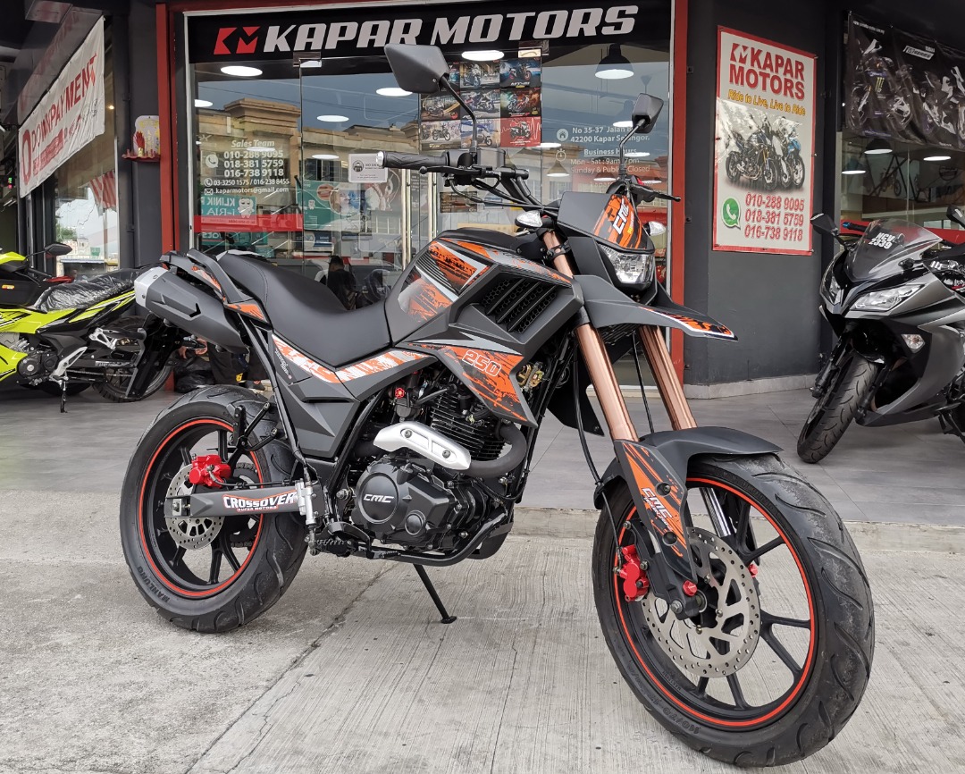 tekken 250 scrambler