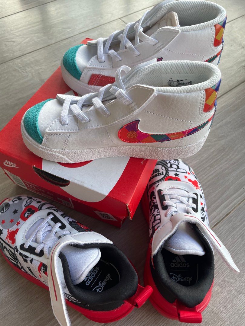 Nike & Adidas Shoes for 3 years old boy, Babies & Kids, Babies & Kids ...