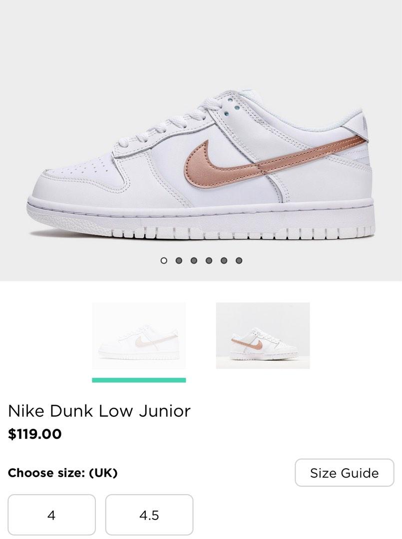 junior dunks nike