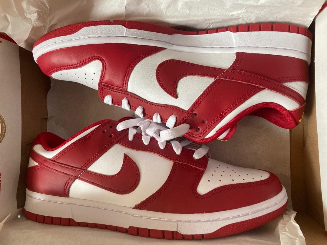 Nike dunk low og gym red Us9 27cm