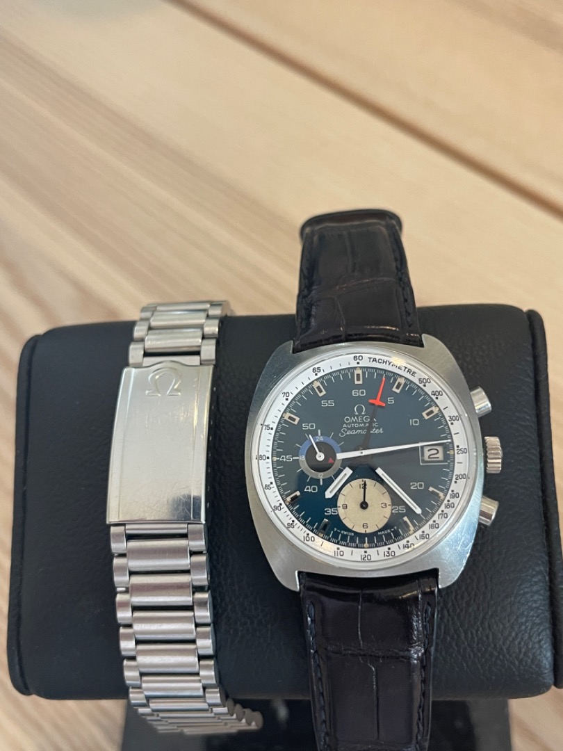 Omega seamaster chronograph hotsell 176.007