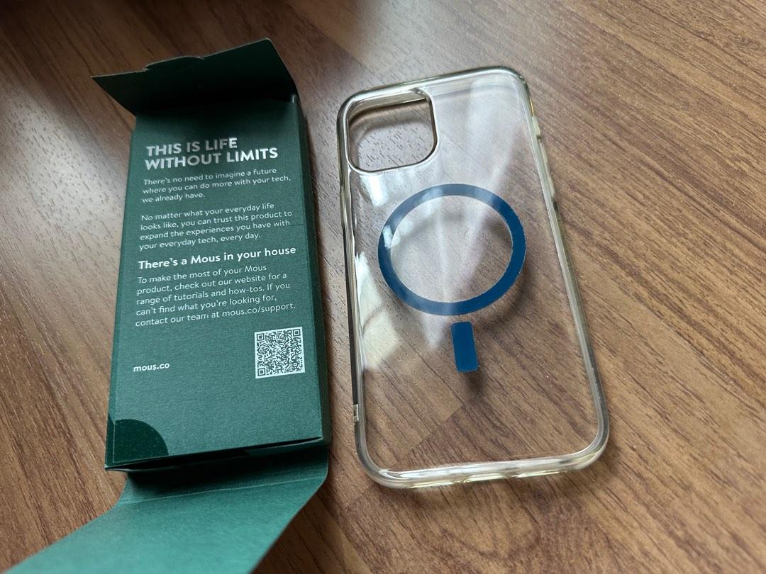 Original Mous MagSafe Clarity 2.0 Clear Slim Case for iPhone 12 Pro Max