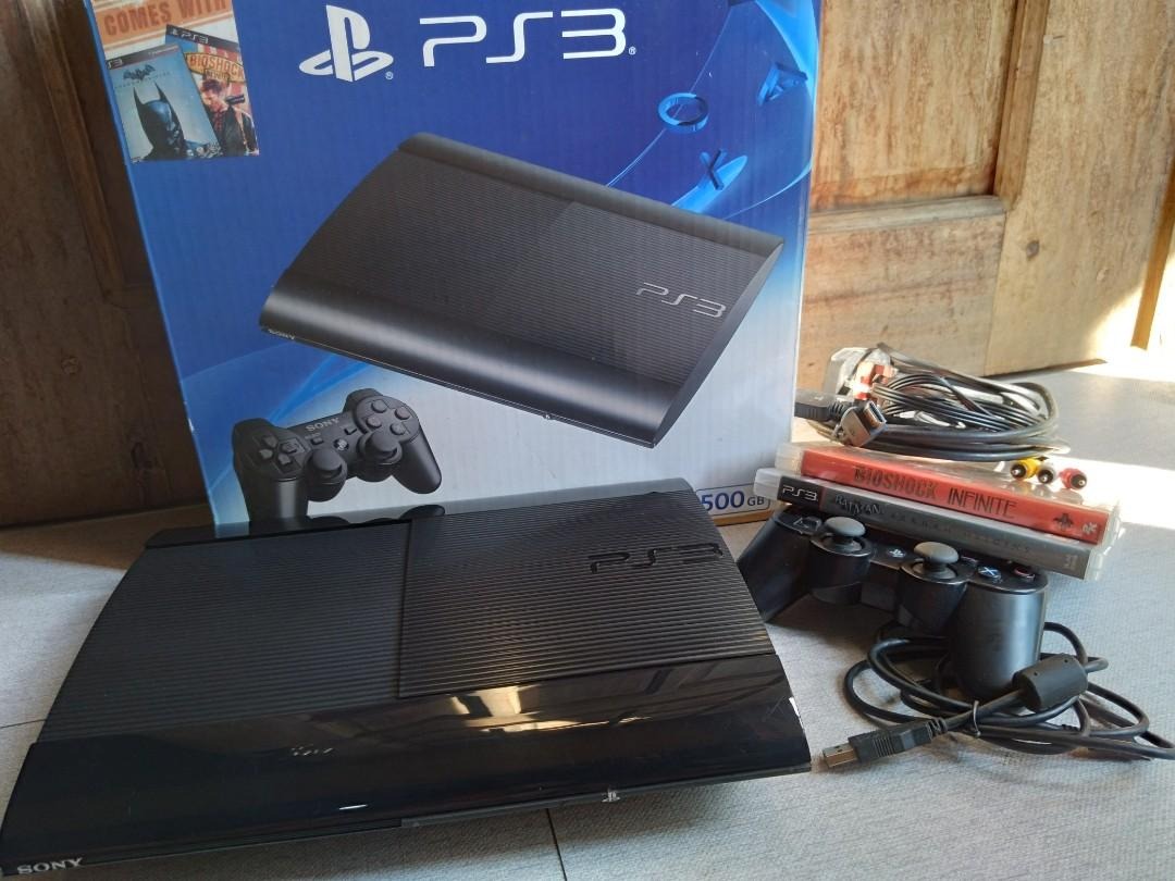 Original Sony PlayStation 3 (PS3) Super Slim (Seldom Used) with 13 PS3