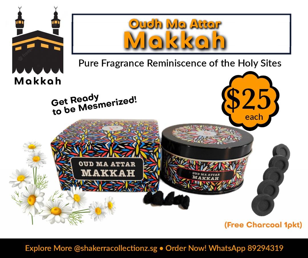 Oudh Ma Attar Makkah Bakhoor, Furniture & Home Living, Home Fragrance