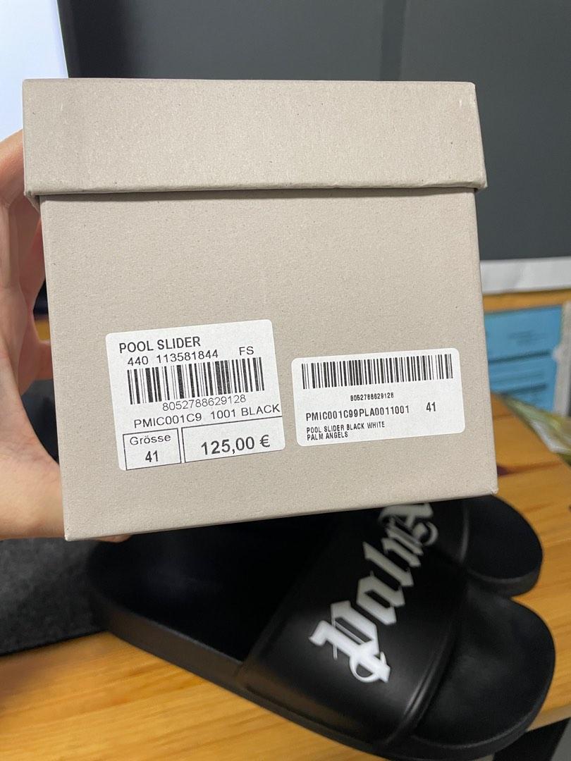 在庫限り 新品 2022SS PALM ANGELS POOL SLIDERS イエロー asakusa.sub.jp