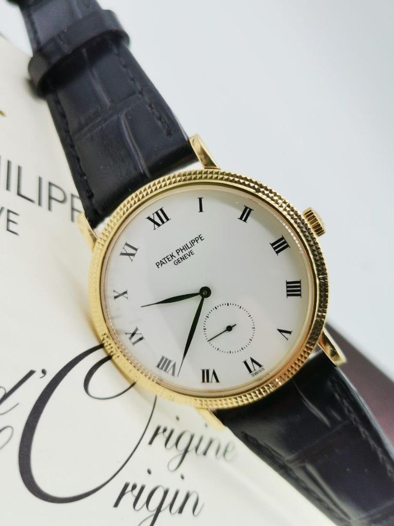PATEK PHILIPPE CALATRAVA 3919J WATCH FULL SET Luxury Watches
