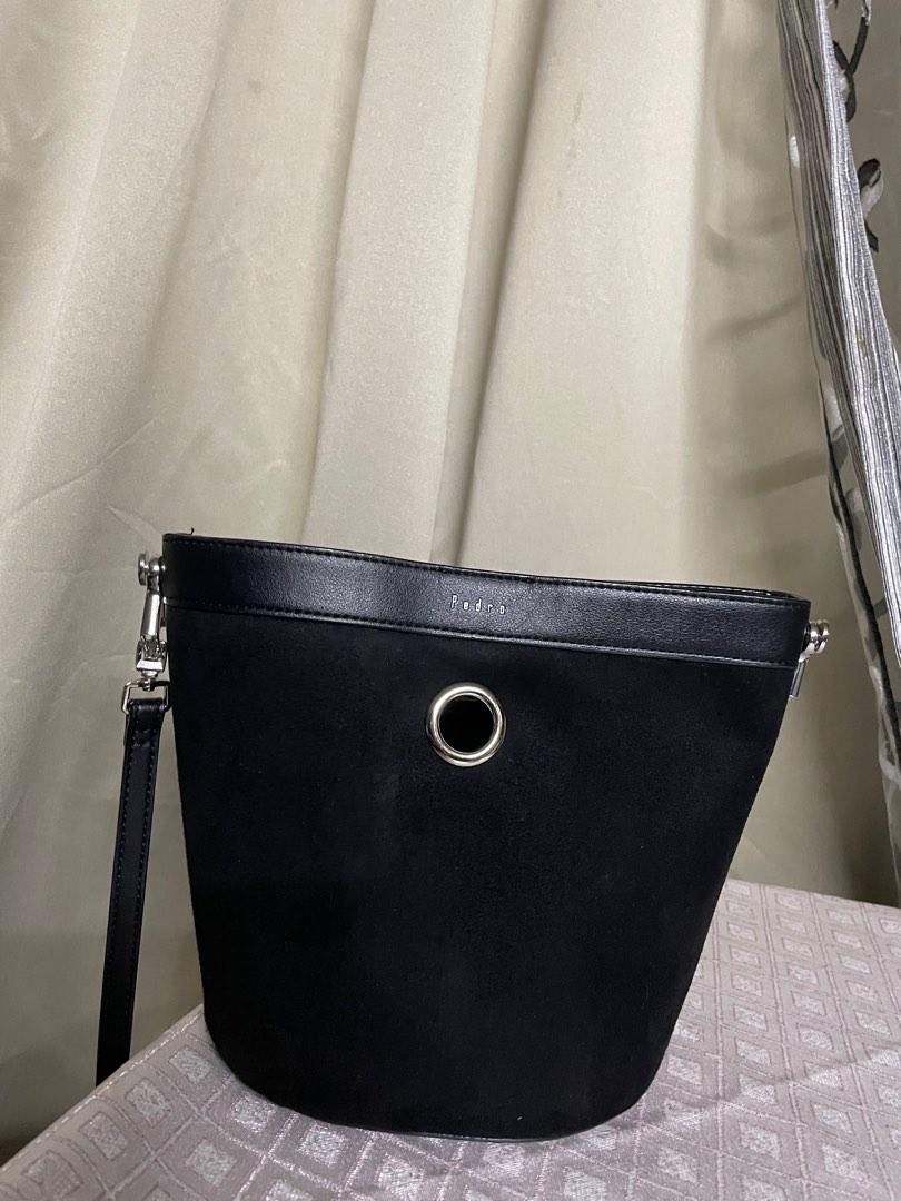 PEDRO bucket bag (BLACK), Women's Fashion, Bags & Wallets, Crossbody