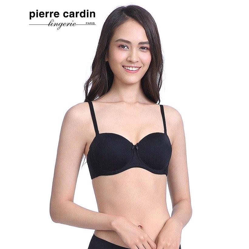 Pierre Cardin Perfect Colours Half-Cup Bra 602-62111 (B70 black and beige),  Women's Fashion, New Undergarments & Loungewear on Carousell