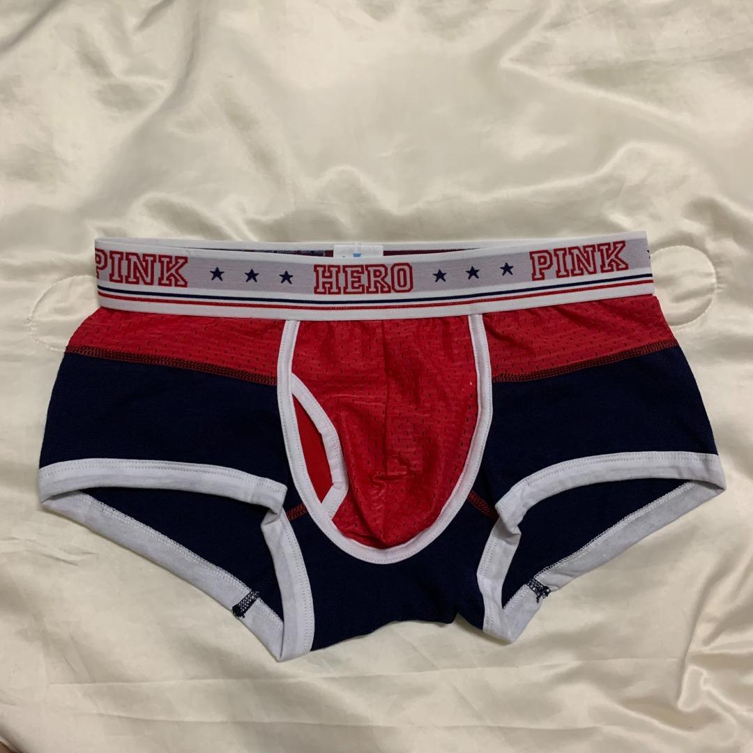 Pink hero mens deals underwear