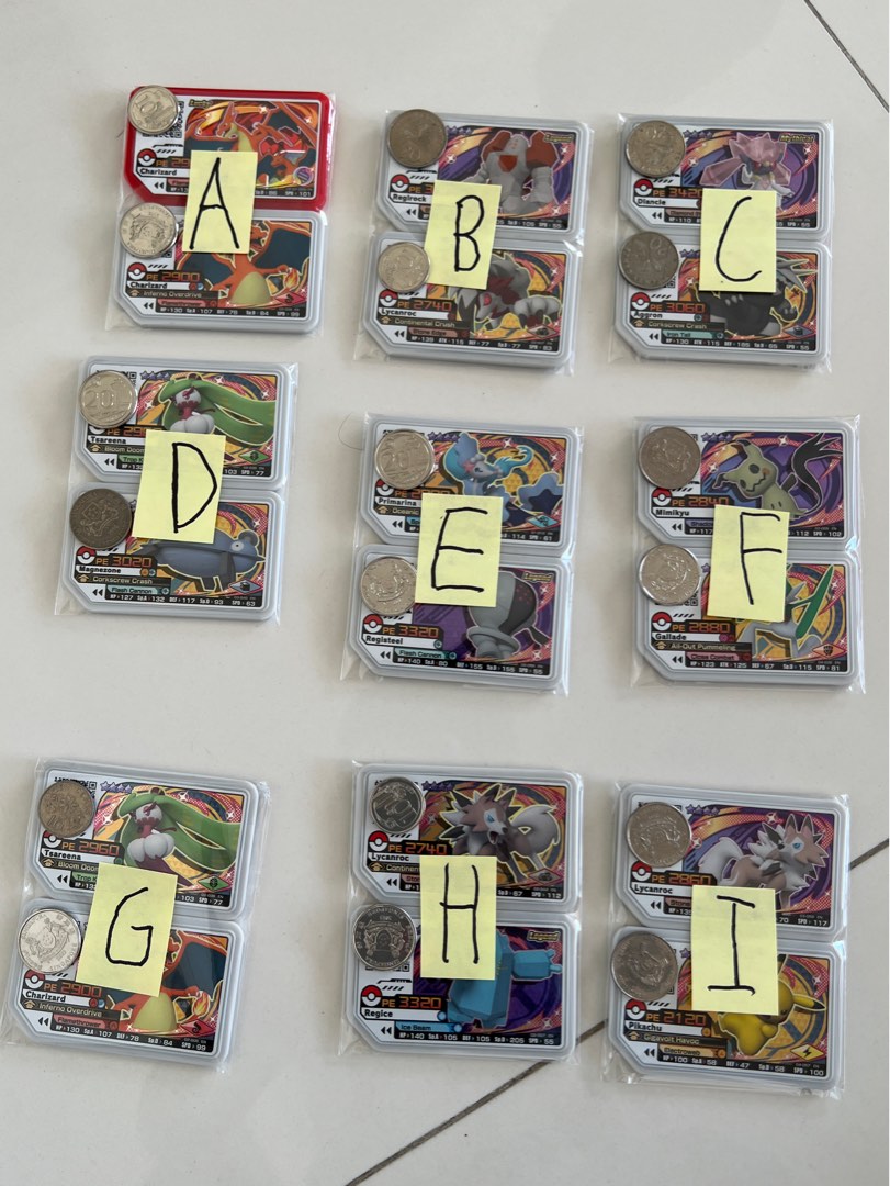 Pokémon Gaole 4 Star Bundles, Hobbies & Toys, Toys & Games on Carousell