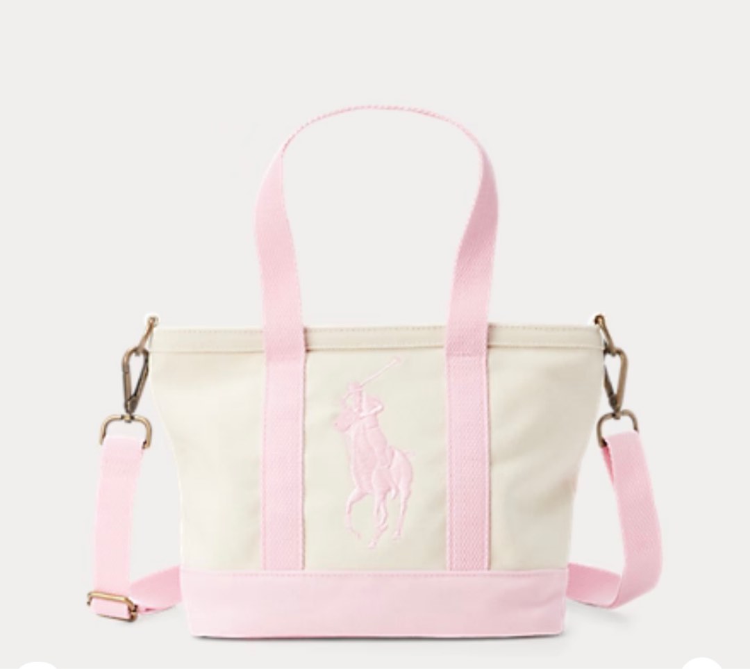 ❤️美國直送❤️POLO RALPH LAUREN big pony cotton canvas Tote bag
