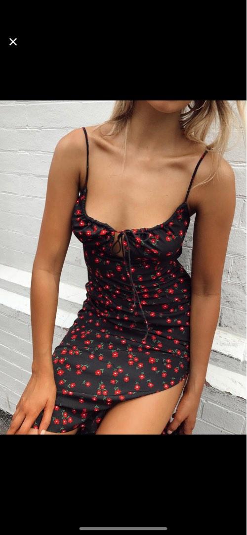 princess polly noda dress Princess Polly- noda midi dress pink floral , Retail: