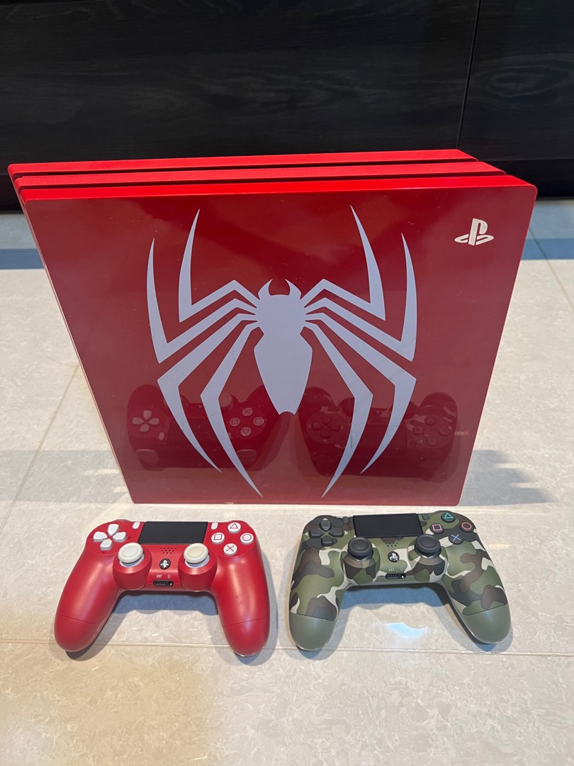 Ps4 pro 2tb spider man store